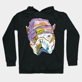 Watercolour Dog Hoodie